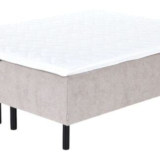 Unia Kulta runkopatjasänky 180x210 XL, Unia relax, mustilla jaloilla, beige