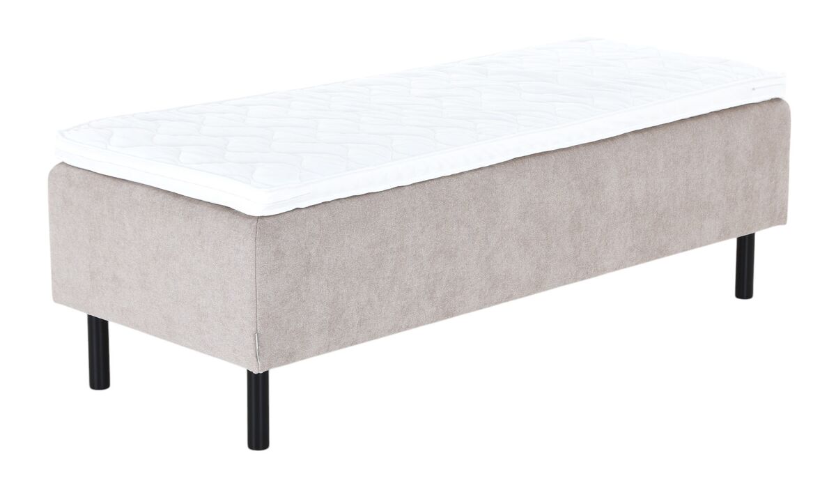 Unia Kulta runkopatjasänky 80x200 XL beige, Unia muoto 9cm, Pyöreä musta 23cm