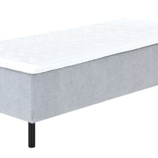 Unia Kulta runkopatjasänky 80x200 XL v.harmaa, Unia muoto 9cm, Pyöreä musta 23