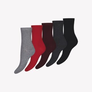 Nanso COTTON BASIC nilkkasukat, 5-paria - monivärinen