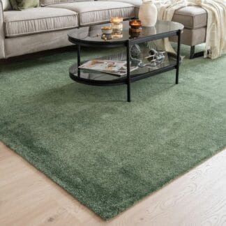 VM Carpet Hattara matto kantattu 80x200 cm tummanvihreä