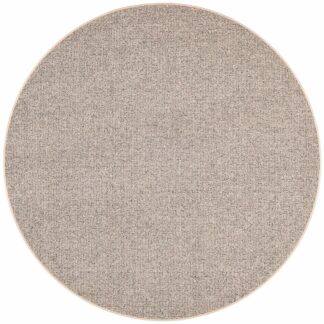 VM Carpet Tweed matto 133 cm pyöreä 32 vaalea beige kantti 6283