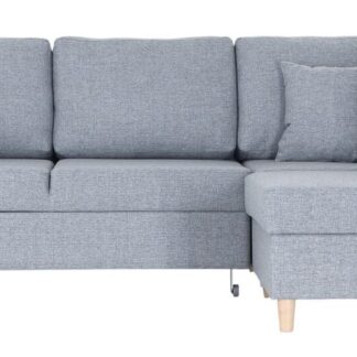 Aada avokulmavuodesohva oikea vaaleanharmaa Hygge 80