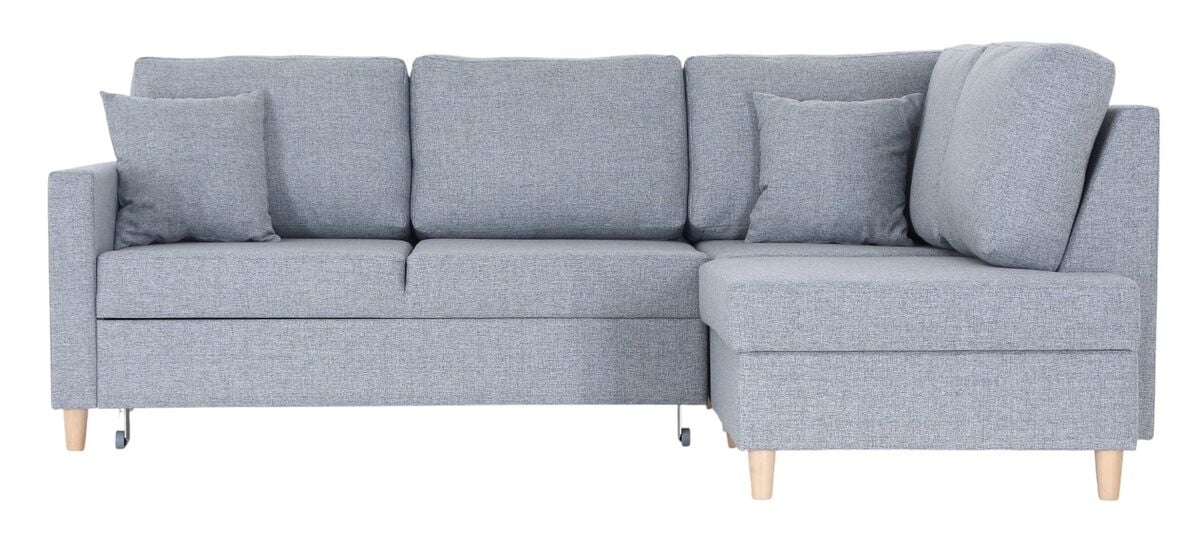 Aada avokulmavuodesohva oikea vaaleanharmaa Hygge 80