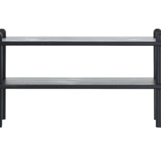 Askel matala taso 100x35x38 cm hiili