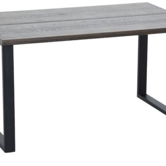 Manner tammi lankkupöytä 140x90 cm savutammi/musta A-laatu
