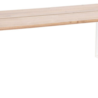 Manner tammi lankkupöytä 170x90 cm lakattu tammi/valkoinen