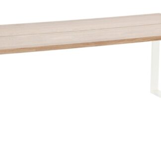 Manner tammi lankkupöytä 195x90 cm lakattu tammi/valkoinen A-laatu