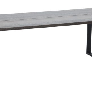 Manner tammi lankkupöytä 195x90 cm savutammi/musta A-laatu