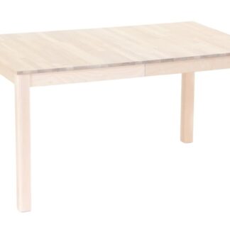 Scandic ruokapöytä jatkettava 140+40x90 cm valkolakattu koivu