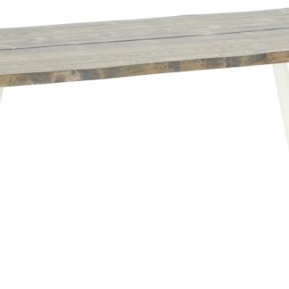 Triangel lankkupöytä 200x88 cm savunharmaa/valkoinen