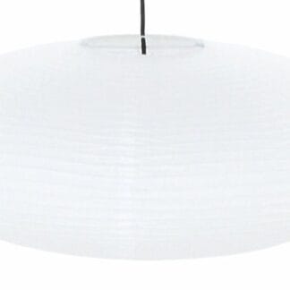 Ufo riisipaperi lampunvarjostin Ø60 cm valkoinen