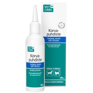 Vetcare korvapuhdiste (Koirille ja Kissoille) 100 ml 100 ml