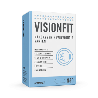 ICONFIT Visionfit 60 kaps - Näön tukemiseksi 60 kaps