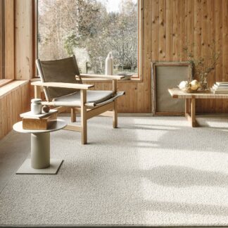 VM Carpet Hehku villamatto 80x200 cm greige 274 kantattu