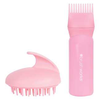 Brushworks Healthy Hair Oil Set