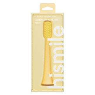 Hismile Toothbrush Head Refill Yellow 1 kpl