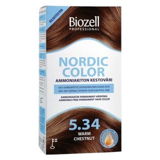 Biozell Nordic Color 120 ml – 5.34 Warm Chestnut