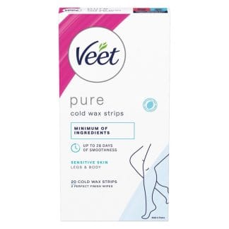 Veet Pure Cold Wax Strips Legs And Body 1 kpl