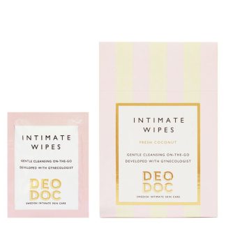 DeoDoc Intimate Wipes Fresh Coconut 10 kpl