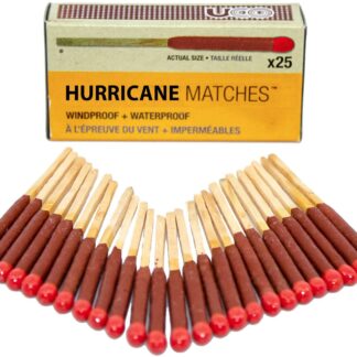 UCO Hurricane Matches 25 pcs myrskytikku