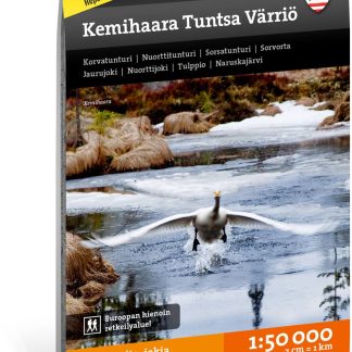 Calazo Kemihaara Tuntsa Värriö Tyvek retkeilykartta (suomi)