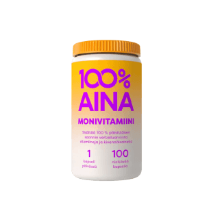 100 % Aina Monivitamiini 100 kaps