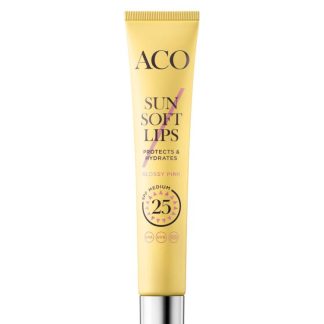 Aco Sun Soft Lips SPF 25 Hajusteeton 12 ml