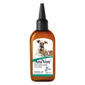Anivox Korvahuuhde Eläimille 100 ml