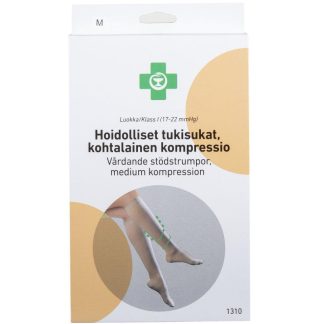 Apteekki Hoidolliset Tukisukat Kohtalainen Kompressio XL 1 pari