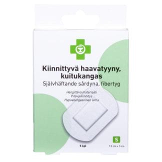 Apteekki Kiinnittyvä Haavatyyny S 5 kpl/rasia