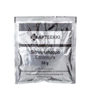 Apteekki Sitruunahappo g