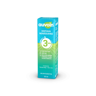 Auvoin Hoitava A-Vitamiini Nenäsuihke 20 ml