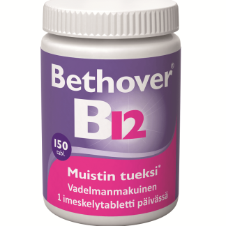 Bethover 1 mg B12-Vitamiini 150 tabl