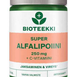 Bioteekki Super Alfalipoiini (+C) 250 mg 90 tabl