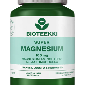 Bioteekki Super Magnesium 100 tabl