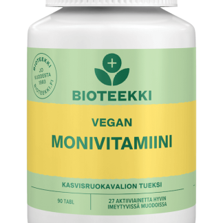 Bioteekki Vegan Monivitamiini 90 tabl