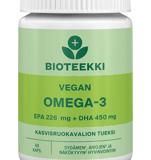 Bioteekki Vegan Omega-3 60 kaps 60 kaps