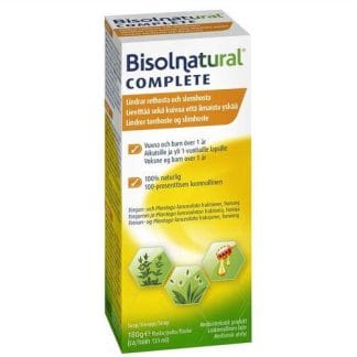 Bisolnatural Complete - helpottaa kuivaa ja limaista yskää 133 ml