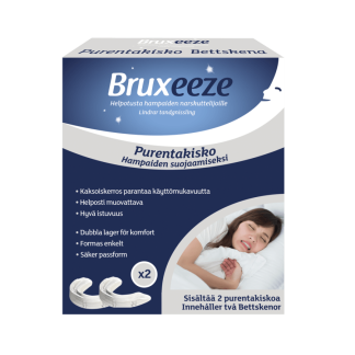 Bruxeeze Night Guard Purentakisko 2 kpl