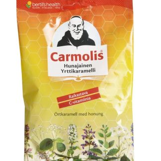 Carmolis Hunaja Kurkkukaramelli 1x75 g