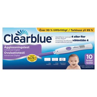 Clearblue Digitaalinen Ovulaatiotesti 10 kpl