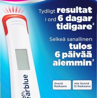 Clearblue Digital Ultra Early Raskaustesti kpl