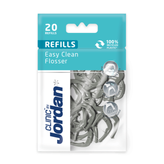 Clinic By Jordan Easy Clean Flosser Refill 20 kpl