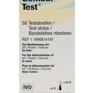 COMBUR 3-TEST -virtsatestiliuskat 50 kpl