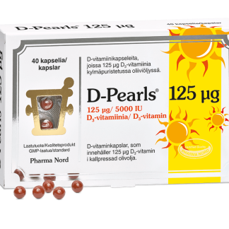 D-Pearls 125 mikrog kaps
