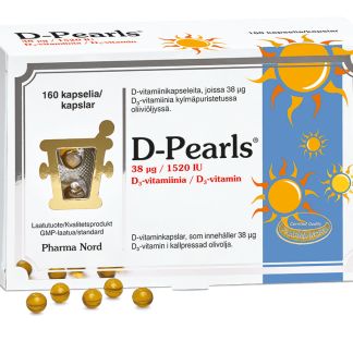 D-Pearls 38 mikrog 160 kaps