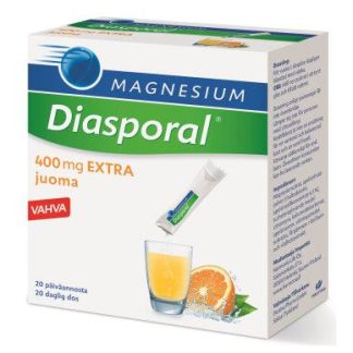 Diasporal Magnesium 400 Extra 20 kpl