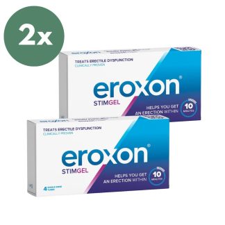 Eroxon® Stimgel kerta-annostuubi, 2 x 4 kpl Säästöpakkaus