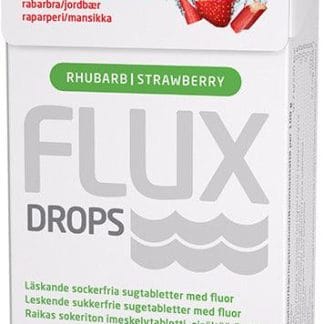 Flux Dry Mouth Raparperi-Mansikka 30 kpl